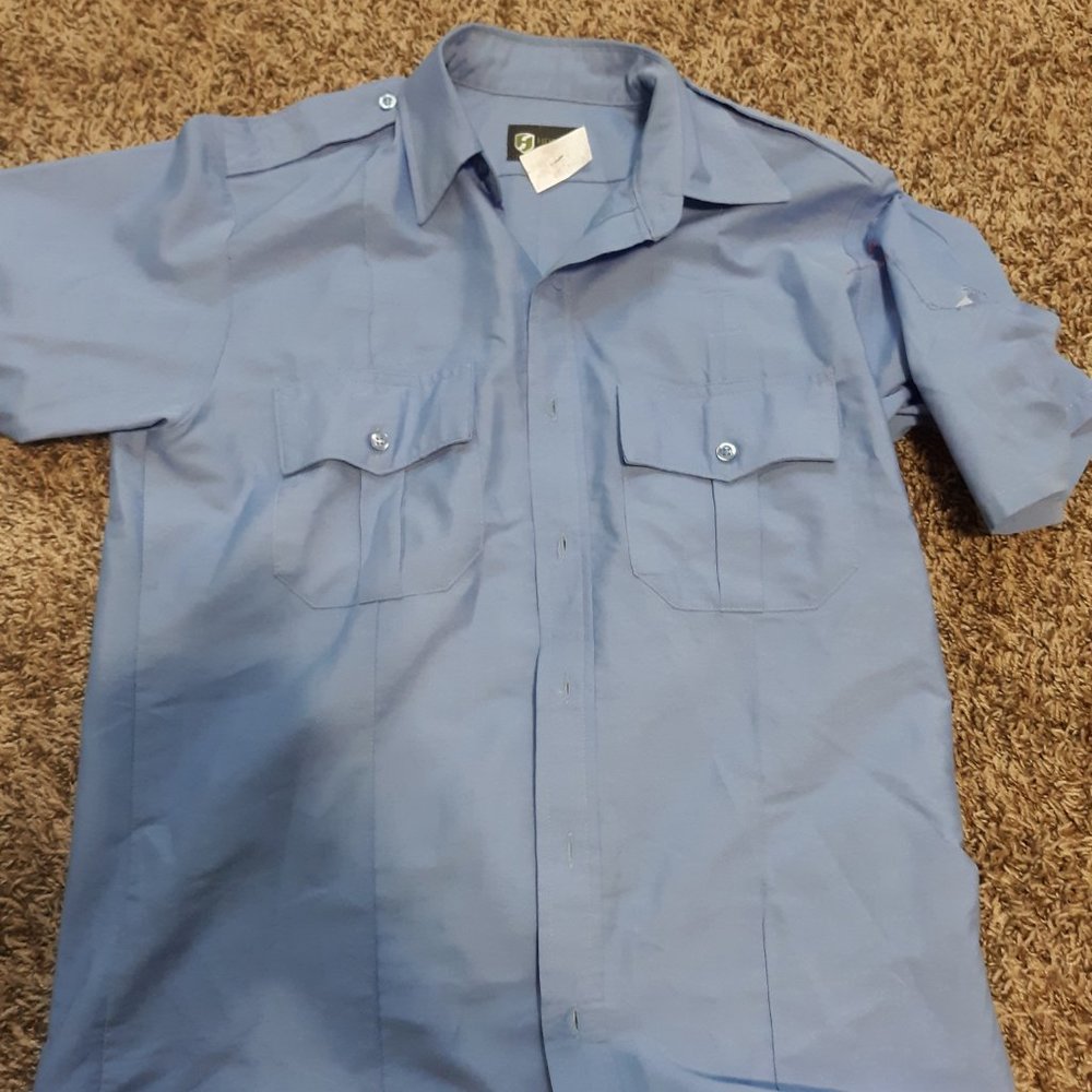 Short sleeve button up shirt
